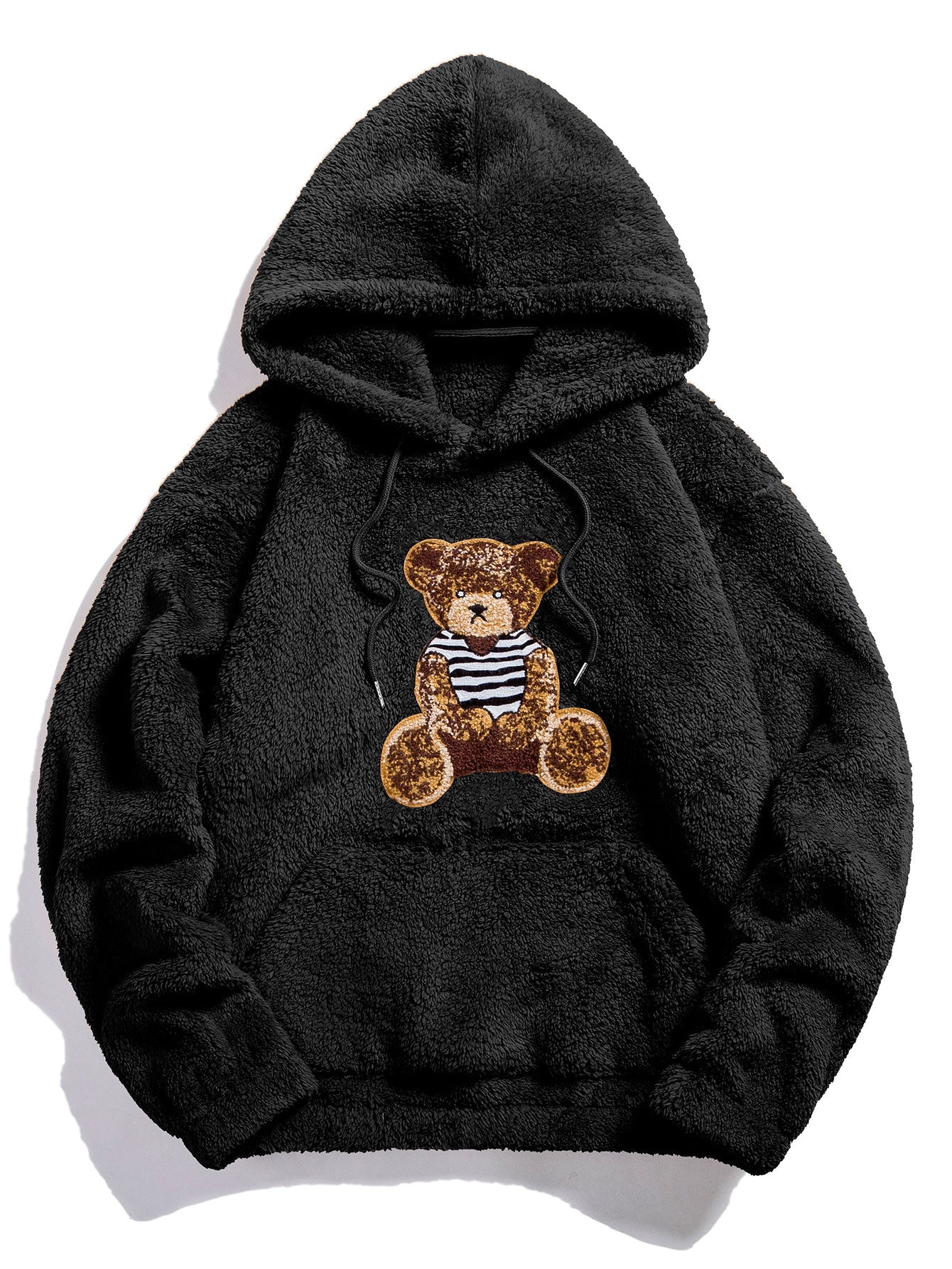 Crown Gentleman™ | Bear Embroidered Teddy Hoodie