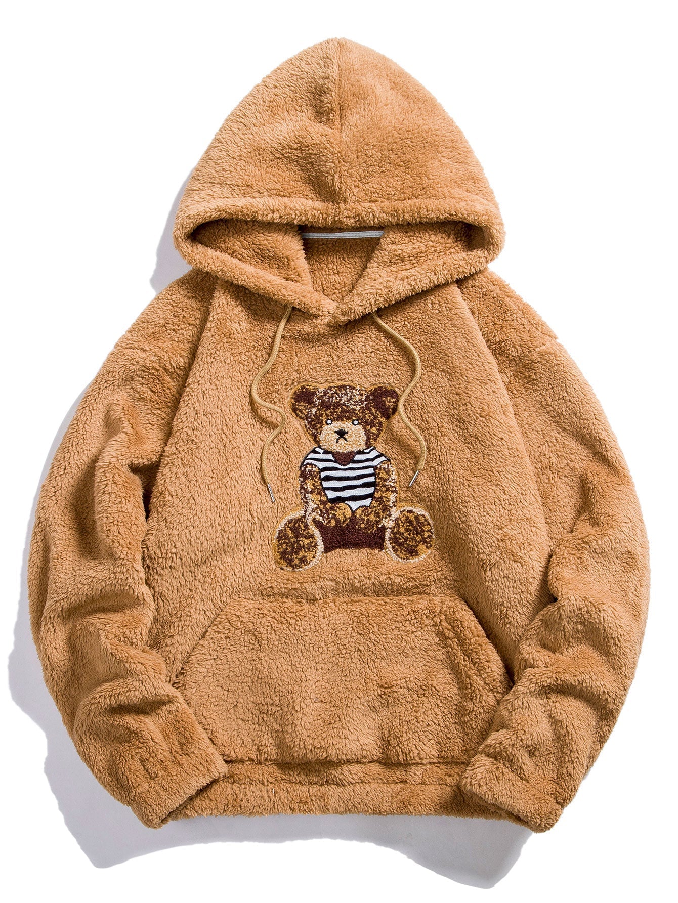 Crown Gentleman™ | Bear Embroidered Teddy Hoodie