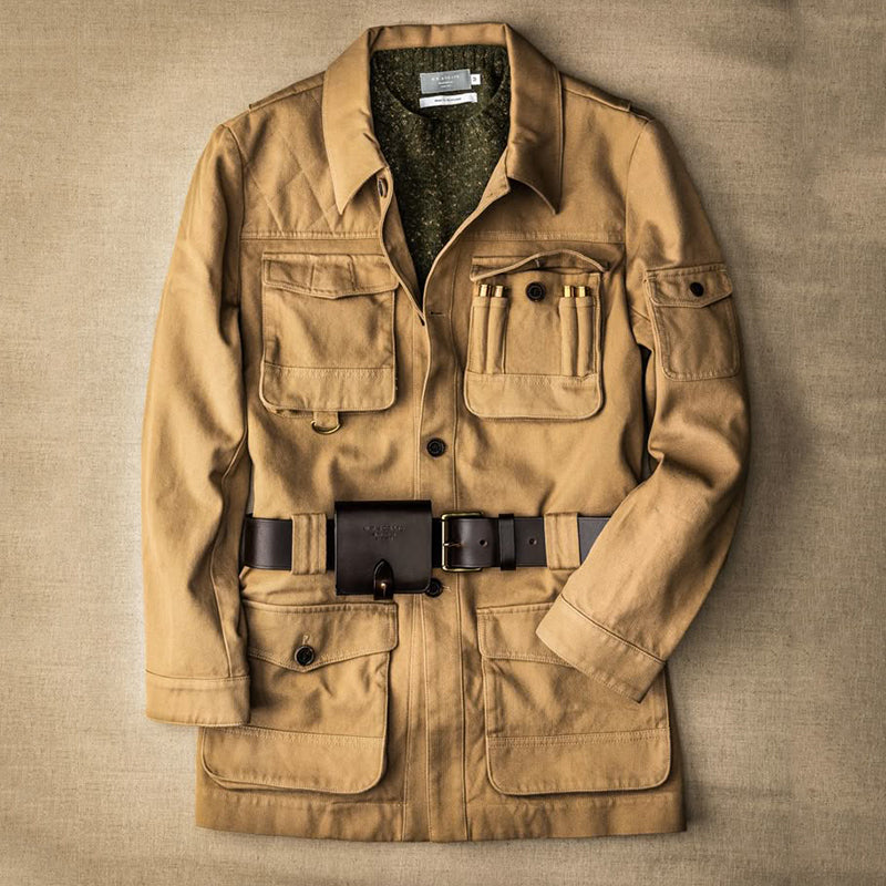 Crown Gentleman™ | Vintage Safari Jacket