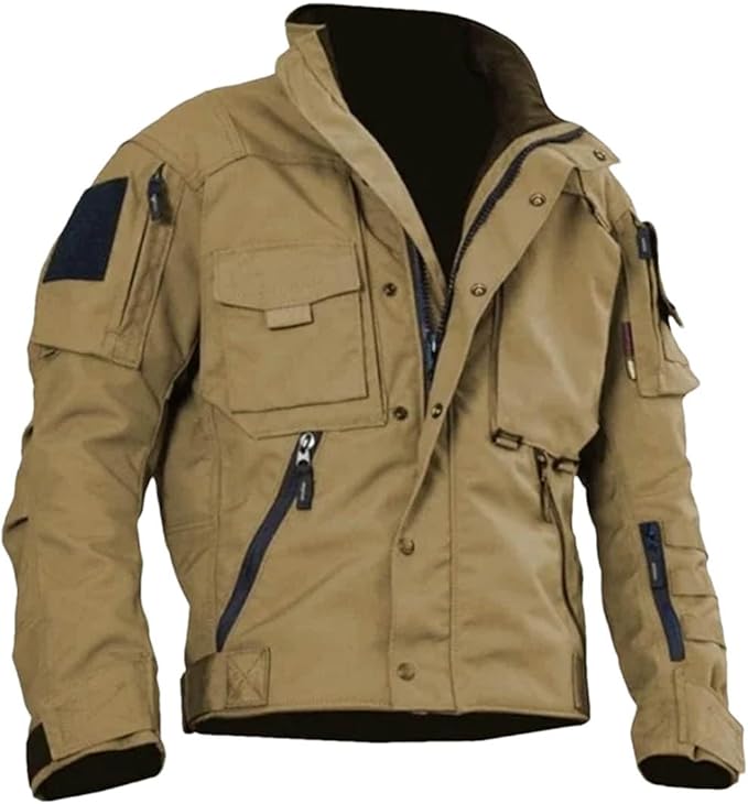 Crown Gentleman™ | Tactical Waterproof Bomber Jacket for Men