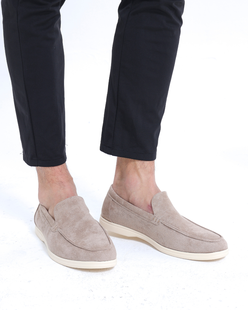 Crown Gentleman™ | Old Money Suede Loafers