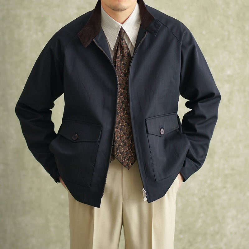 Crown Gentleman™ | British Style Casual Stand Collar Jacket