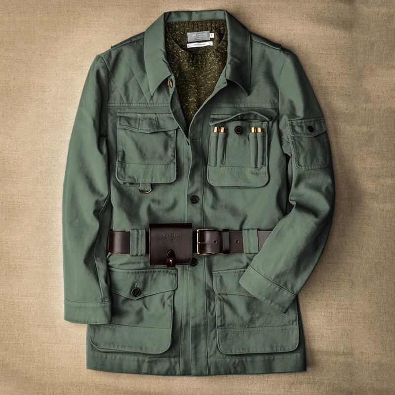 Crown Gentleman™ | Vintage Safari Jacket