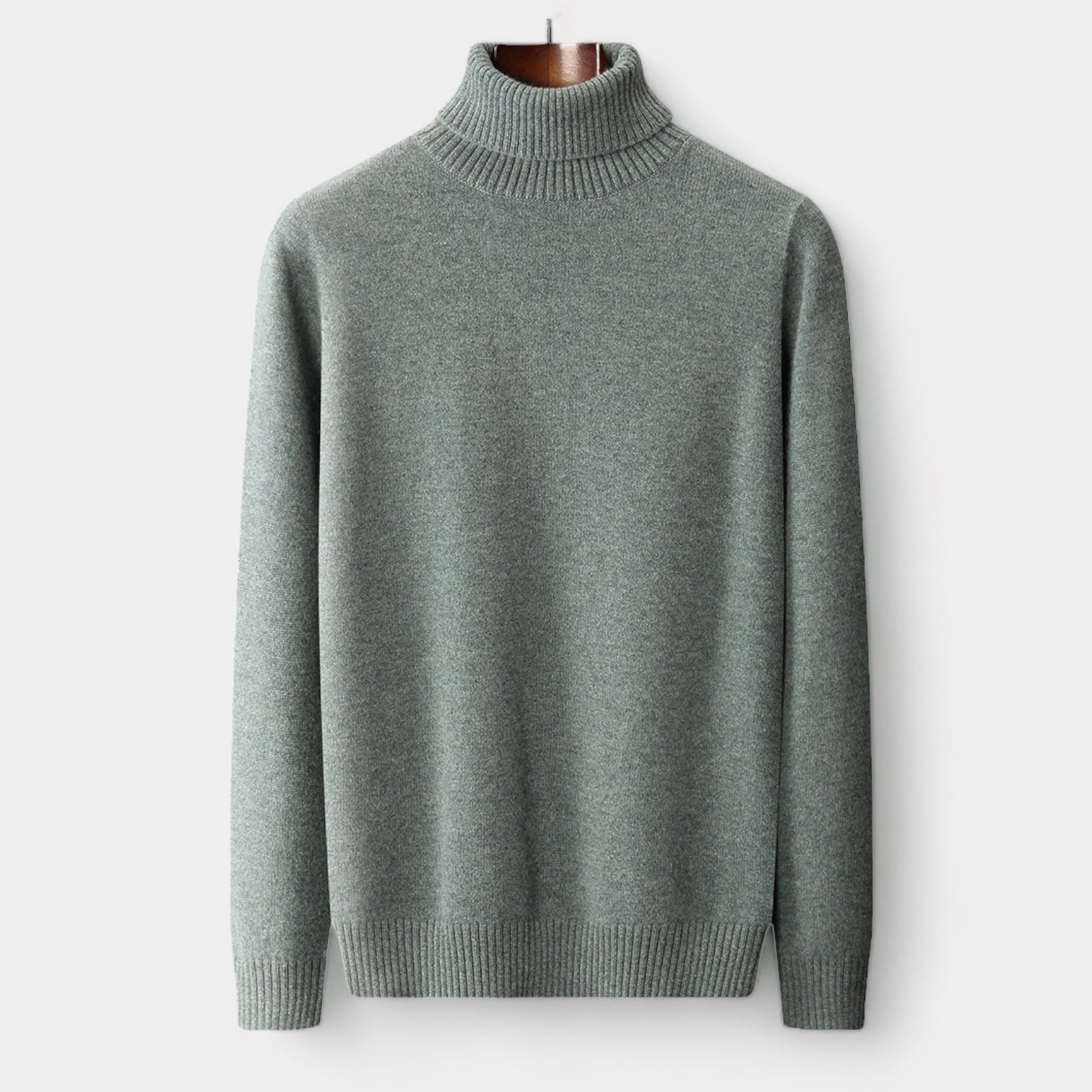 Crown Gentleman™ | Merino Wool Turtleneck Sweater