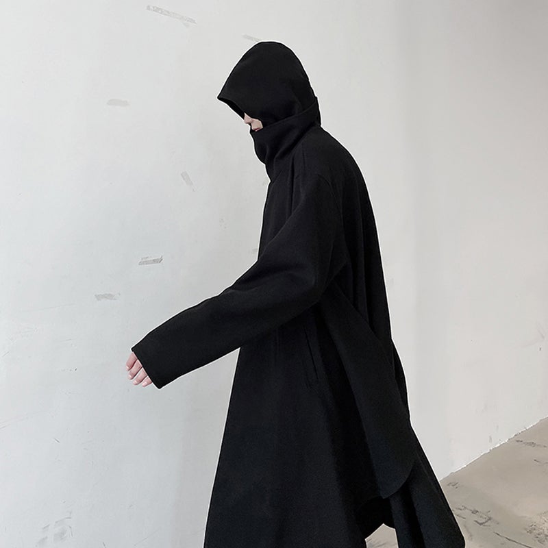 Crown Gentleman™ | Extra Long Hooded Cloak