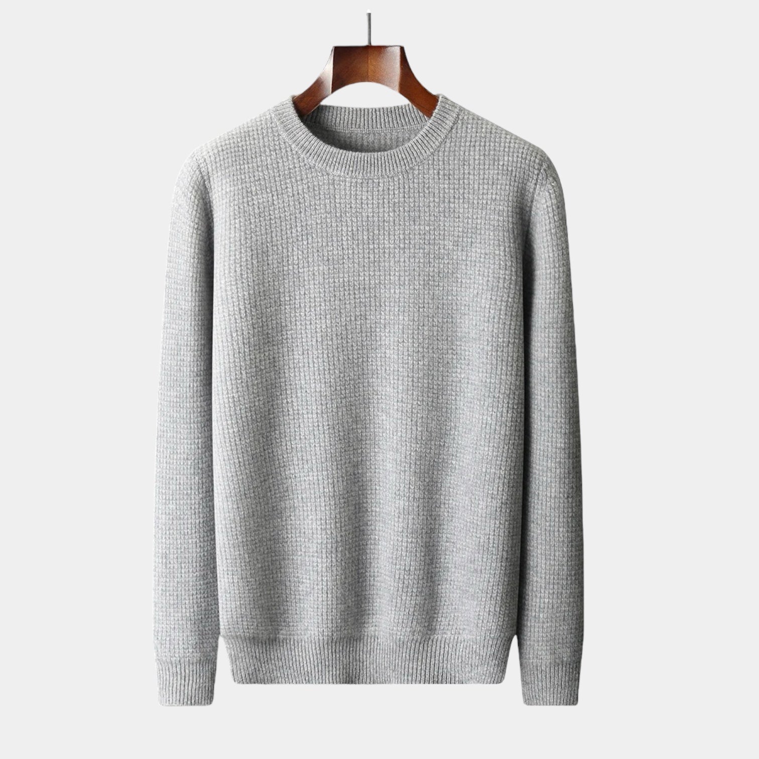 Crown Gentleman™ |  Merino Wool Padded Sweater