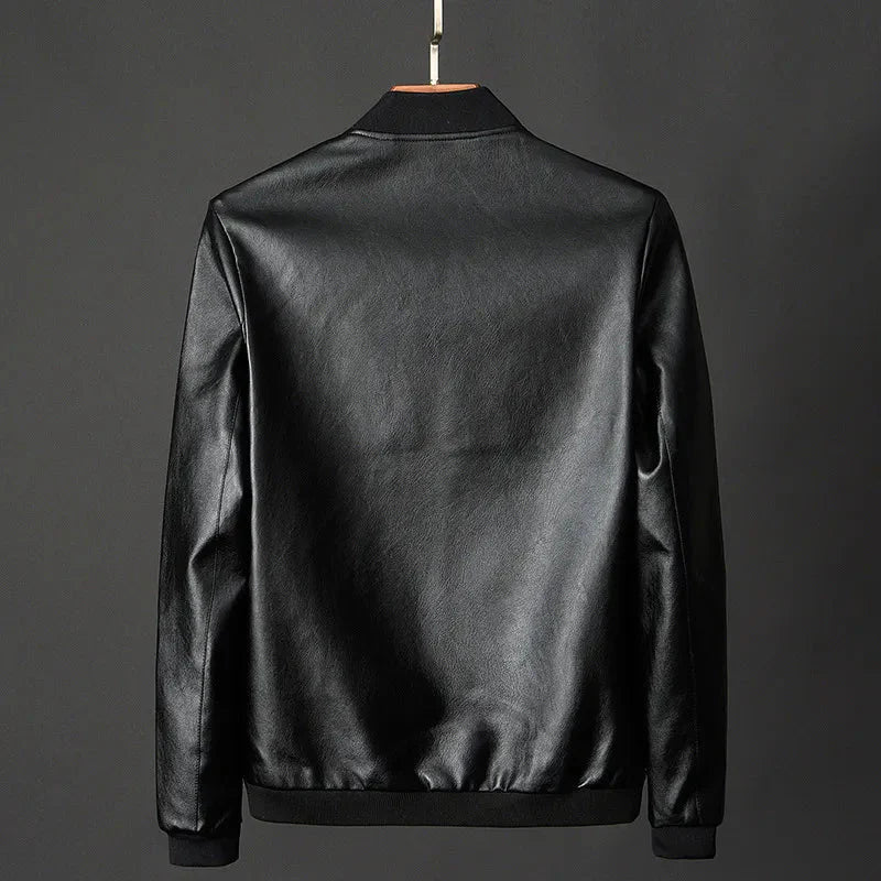 Crown Gentleman™ | Vagabond Leather Jacket