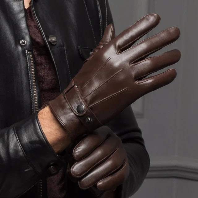 Crown Gentleman™ | Leather Gloves