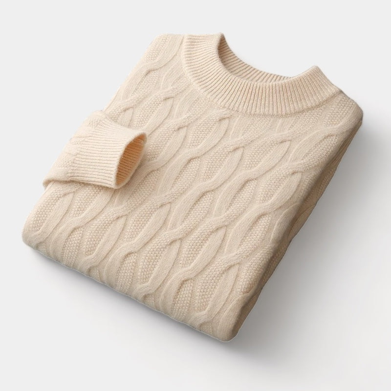 Crown Gentleman™ | Merino Wool Knitted Sweater