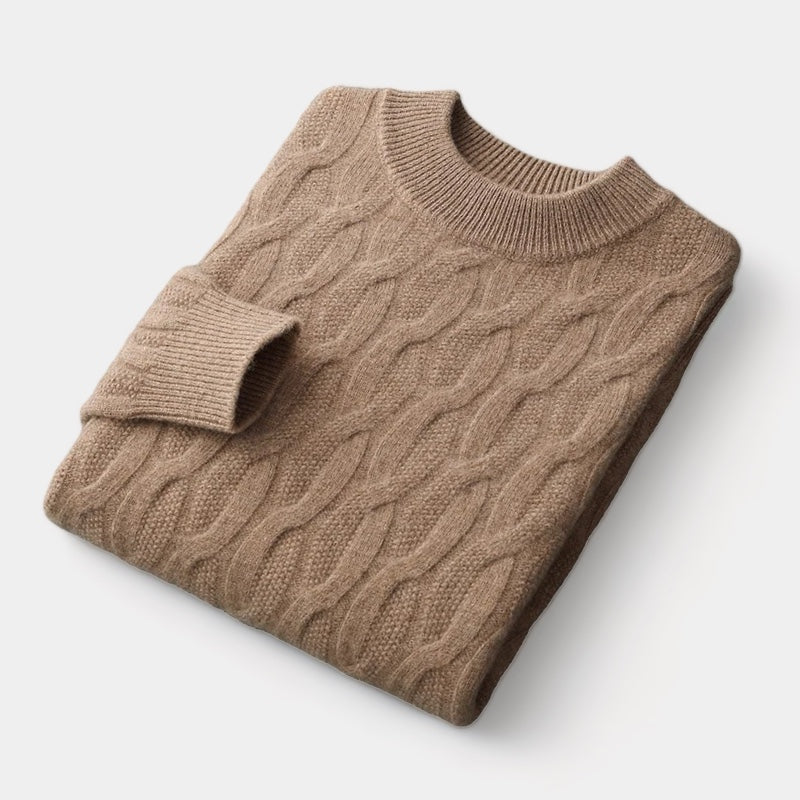 Crown Gentleman™ | Merino Wool Knitted Sweater