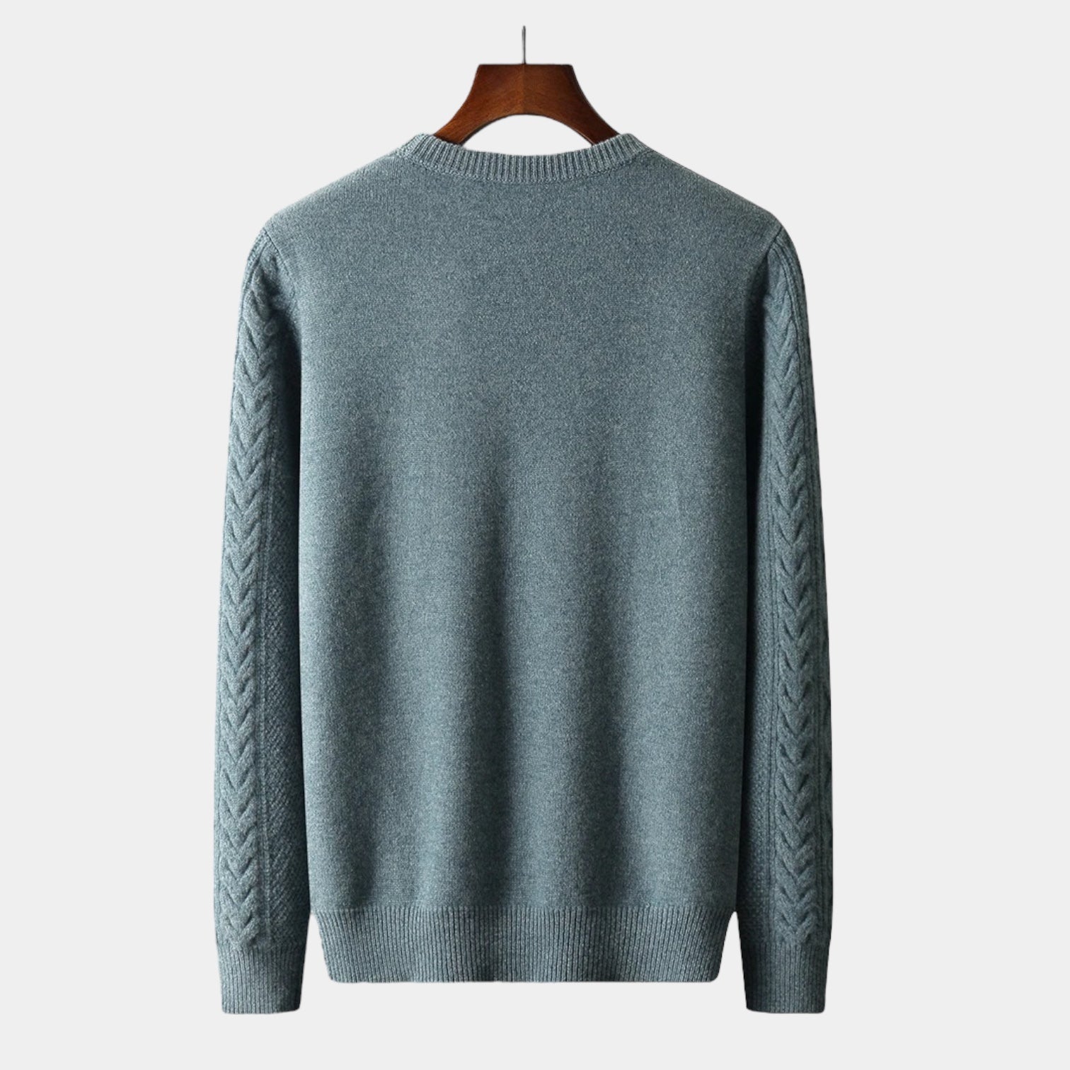 Crown Gentleman™ | Merino Wool Jacquard Sweater