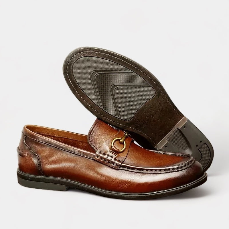 Crown Gentleman™ | Leather Mocassin