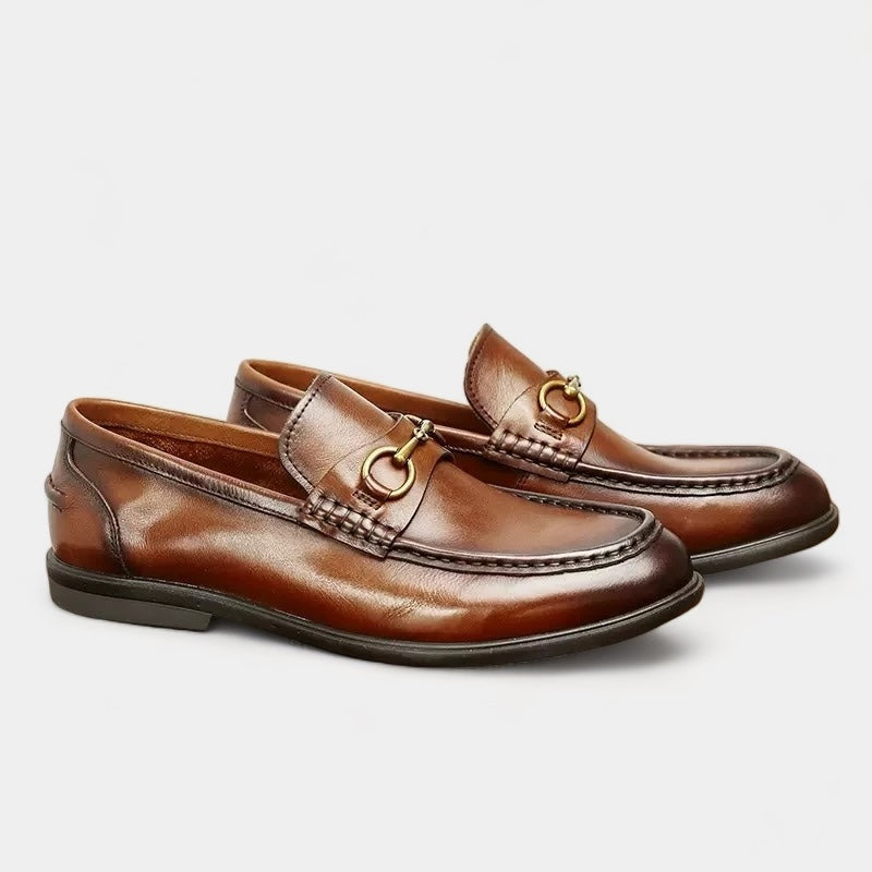 Crown Gentleman™ | Leather Mocassin