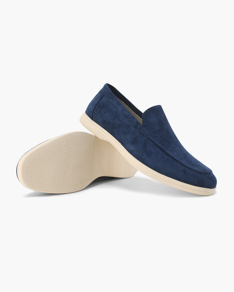 Crown Gentleman™ | Old Money Suede Loafers