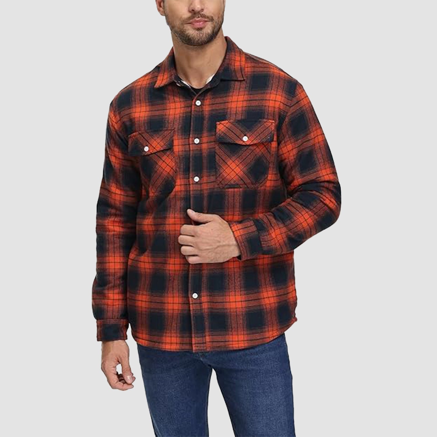 Crown Gentleman™ | Heritage Flannel Shirt Jacket