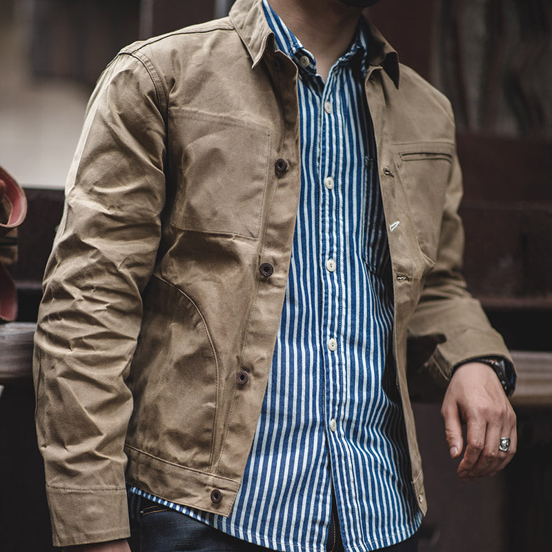 Crown Gentleman™ | Classic Slim Cargo Jacket