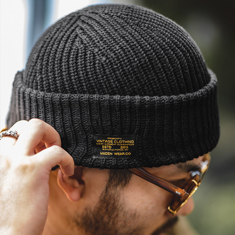 Crown Gentleman™ | Vintage Knitted Beanie Hat