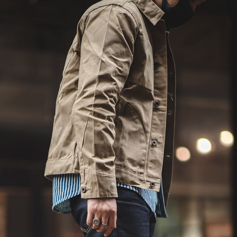 Crown Gentleman™ | Classic Slim Cargo Jacket