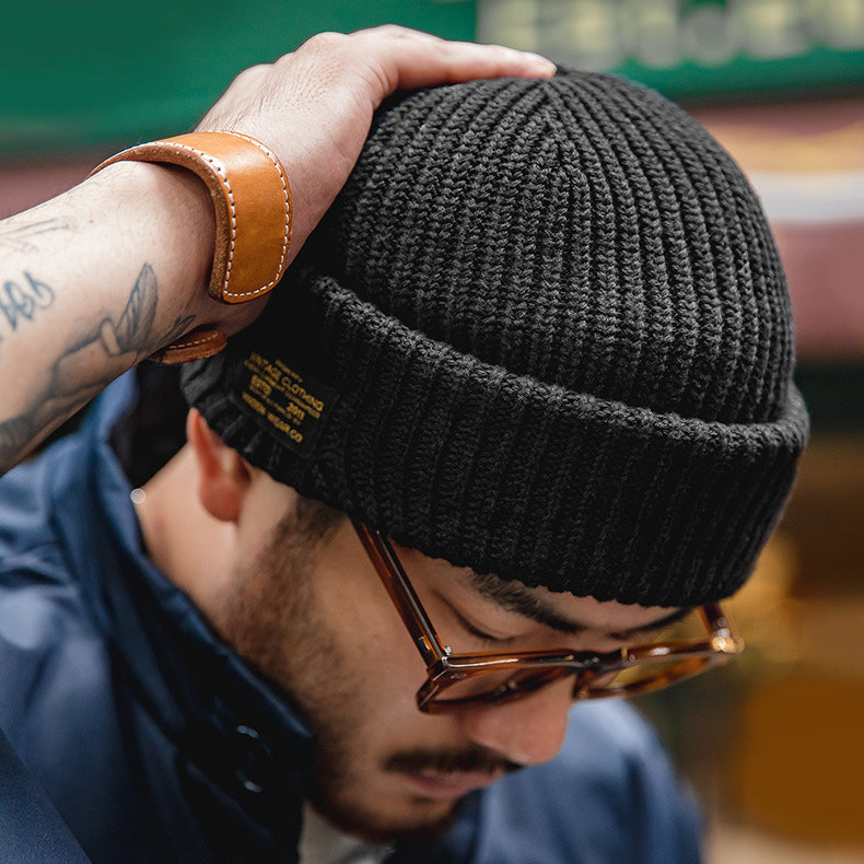 Crown Gentleman™ | Vintage Knitted Beanie Hat