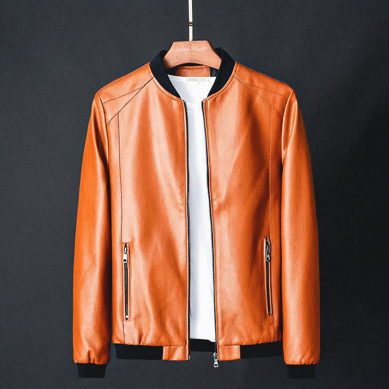 Crown Gentleman™ | Vagabond Leather Jacket