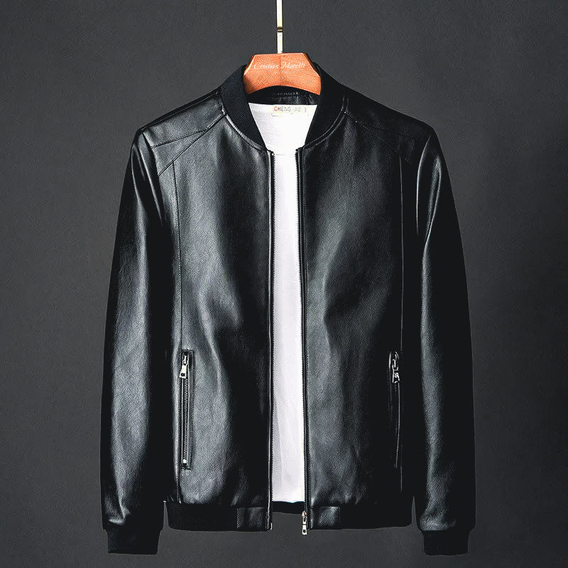 Crown Gentleman™ | Vagabond Leather Jacket