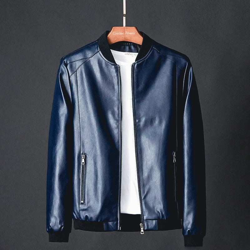 Crown Gentleman™ | Vagabond Leather Jacket