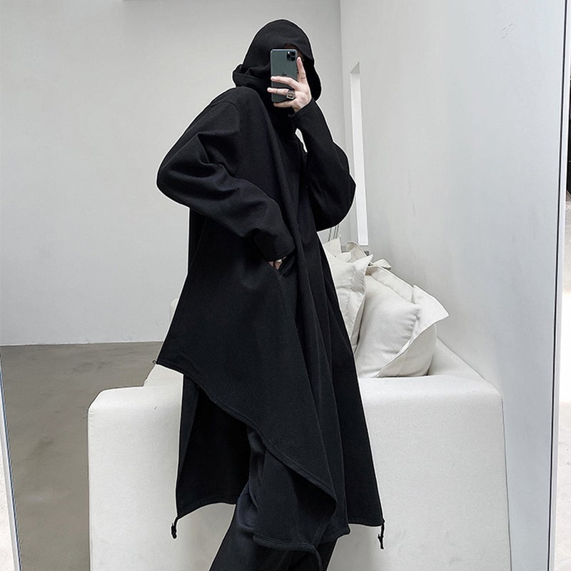 Crown Gentleman™ | Extra Long Hooded Cloak