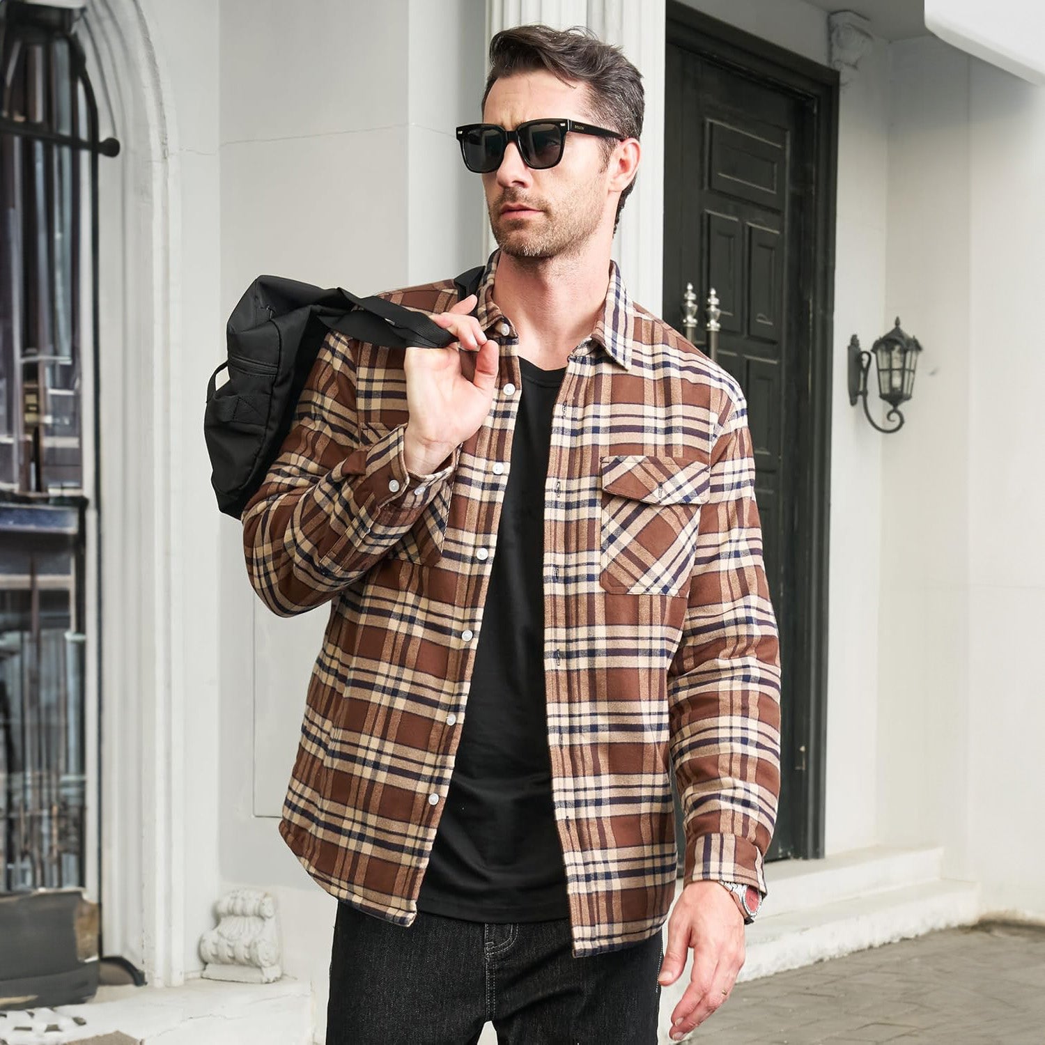 Crown Gentleman™ | Heritage Flannel Shirt Jacket